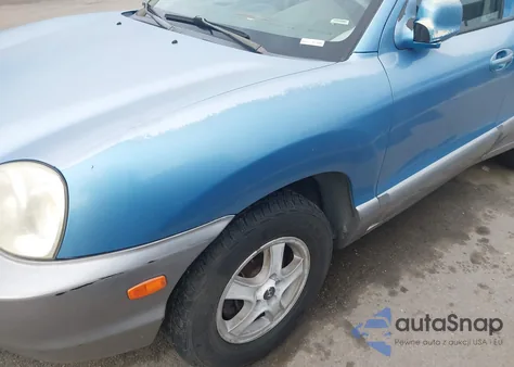 2004 Hyundai Santa Fe Gls/Lx z USA, uszkodzony, nr VIN KM8SC13E54U699844